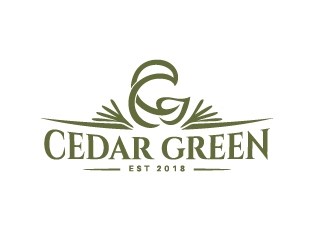 Cedar Green logo design by josephope