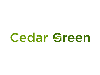 Cedar Green logo design by nurul_rizkon