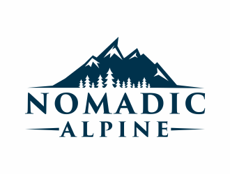 Nomadic Alpine logo design by hidro