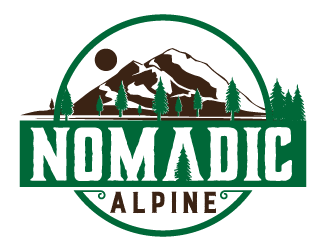 Nomadic Alpine logo design by scriotx