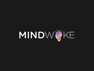 MindWoke logo design by mykrograma
