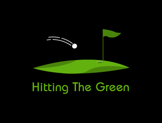 Hitting The Green logo design by deysuki26