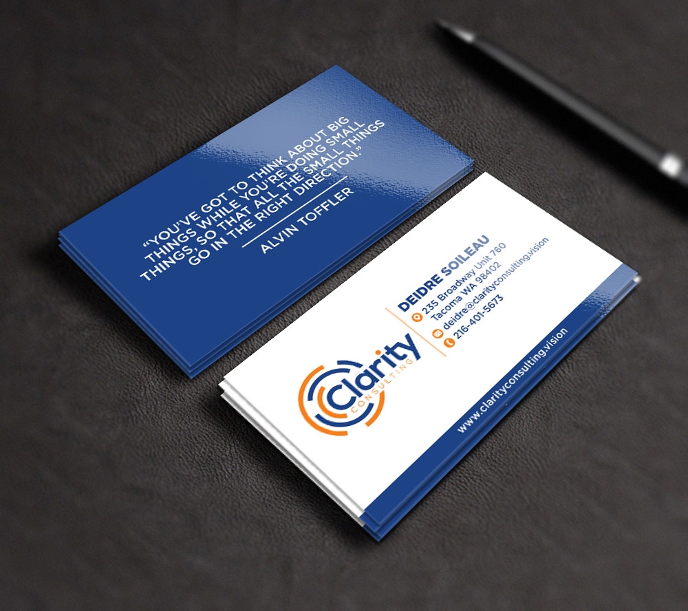 Clarity Consulting LLC logo design by scriotx