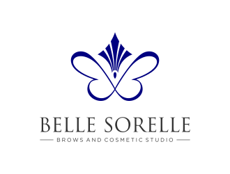 Belle Sorelle Brows and Cosmetic Studio logo design by dayco