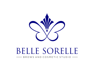 Belle Sorelle Brows and Cosmetic Studio logo design by dayco