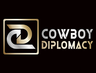 Cowboy Diplomacy logo design by rikFantastic