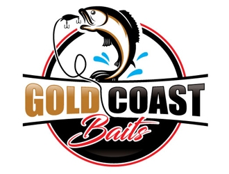 Gold Coast Baits logo design by logoguy