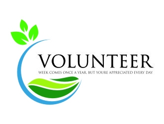 Volunteer Week Comes Once A Year, but Youre Appreciated Every Day logo design by jetzu
