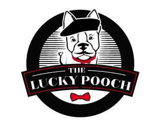 The lucky pooch logo design by tec343