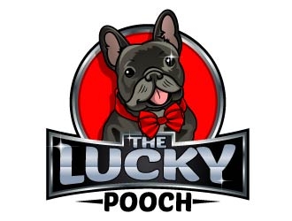 The lucky pooch logo design by Aelius
