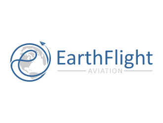 EarthFlight Aviation logo design by cintoko