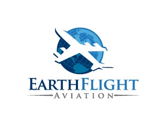 EarthFlight Aviation logo design by J0s3Ph