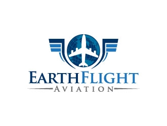 EarthFlight Aviation logo design by J0s3Ph