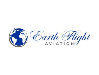 EarthFlight Aviation logo design by IrvanB