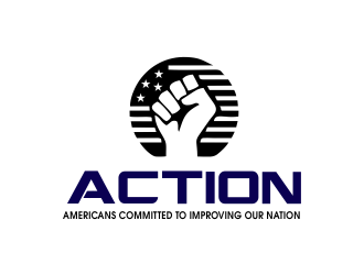 ACTION - Americans Committed To Improving Our Nation logo design by JessicaLopes
