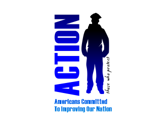ACTION - Americans Committed To Improving Our Nation logo design by done