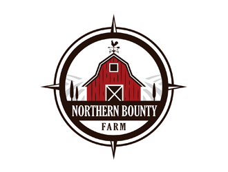 Northern Bounty Farm logo design by logolady