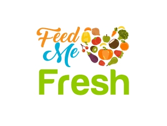 Feed Me Fresh logo design by Marianne