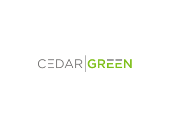 Cedar Green logo design by vostre