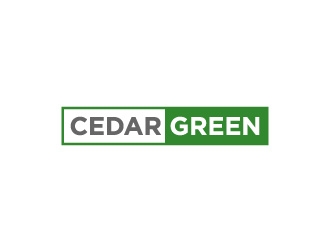 Cedar Green logo design by Art_Chaza