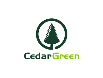 Cedar Green logo design by mungki