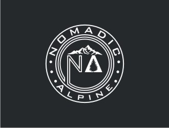 Nomadic Alpine logo design by bricton