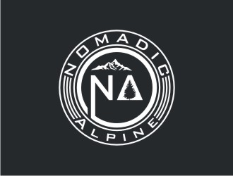 Nomadic Alpine logo design by bricton
