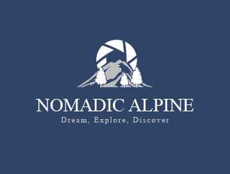 Nomadic Alpine logo design by PRN123