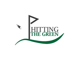 Hitting The Green logo design by Erasedink