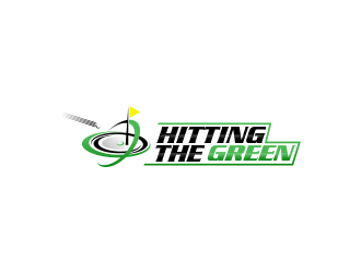 Hitting The Green logo design by WooW