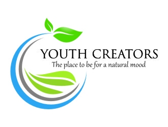 Youth Creators logo design by jetzu
