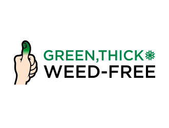 Green,Thick, Weed-Free logo design by savana