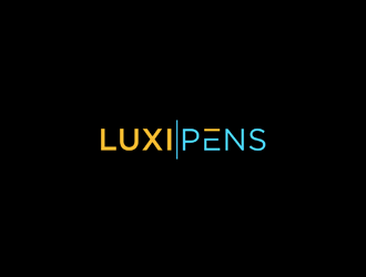 LuxiPens logo design by johana