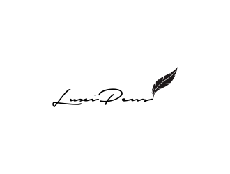 LuxiPens logo design by ammad