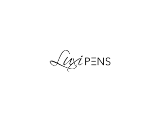 LuxiPens logo design by johana