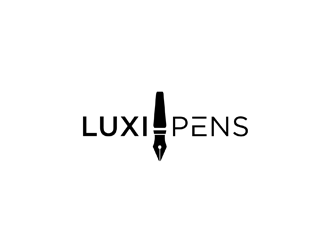 LuxiPens logo design by johana