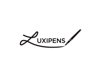 LuxiPens logo design by ammad