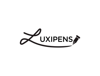 LuxiPens logo design by ammad
