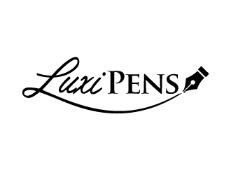 LuxiPens logo design by nexgen