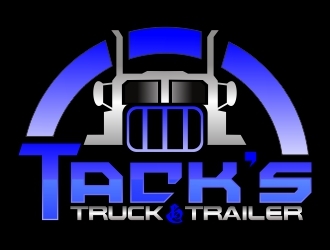 Tacks Truck & Trailer logo design by xteel