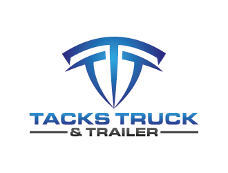 Tacks Truck & Trailer logo design by mhala