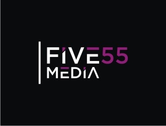 Five55 Media logo design by bricton