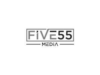 Five55 Media logo design by bricton