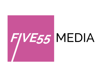 Five55 Media logo design by savana