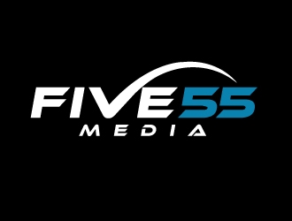 Five55 Media logo design by nexgen