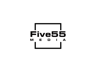 Five55 Media logo design by Greenlight