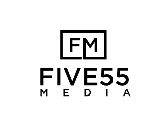 Five55 Media logo design by aflah