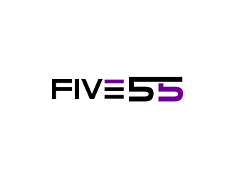 Five55 Media logo design by WooW