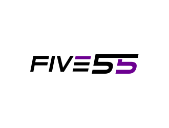 Five55 Media logo design by WooW