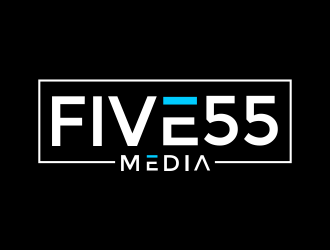 Five55 Media logo design by tukangngaret